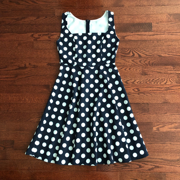 ETIKA – Polka Dotted Casual Dress - Picture 1 of 6